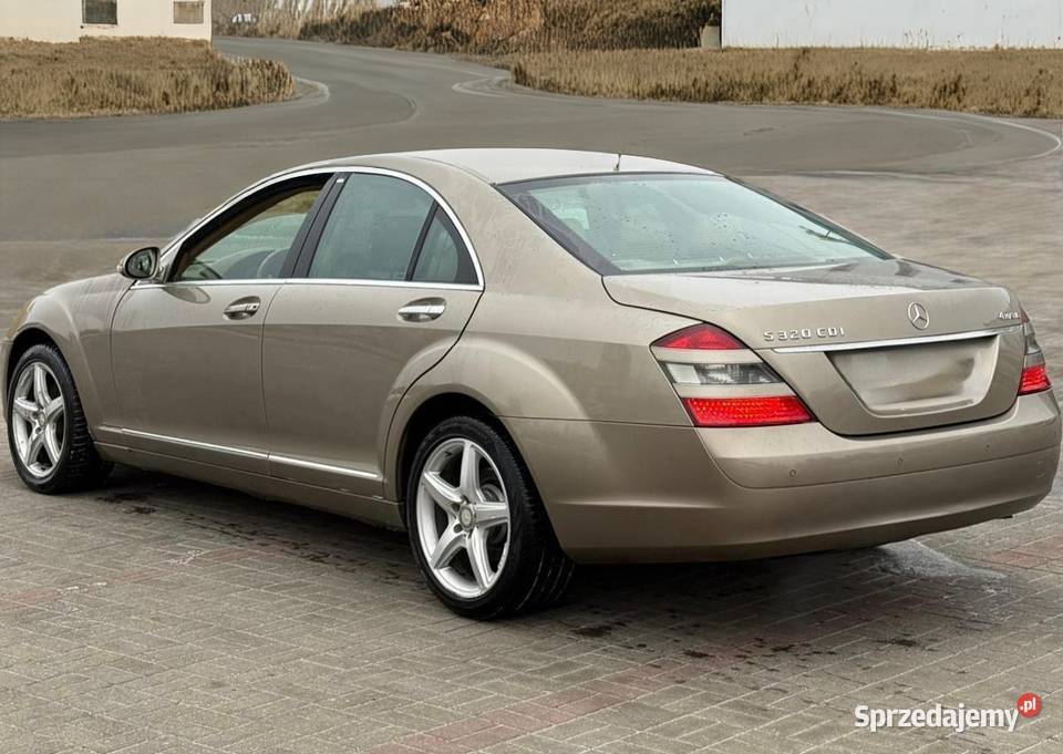 Mercedes S 320 4 MATIC Salon ZAMIANA klimatyzacja wielkopolskie Poznań sprzedam