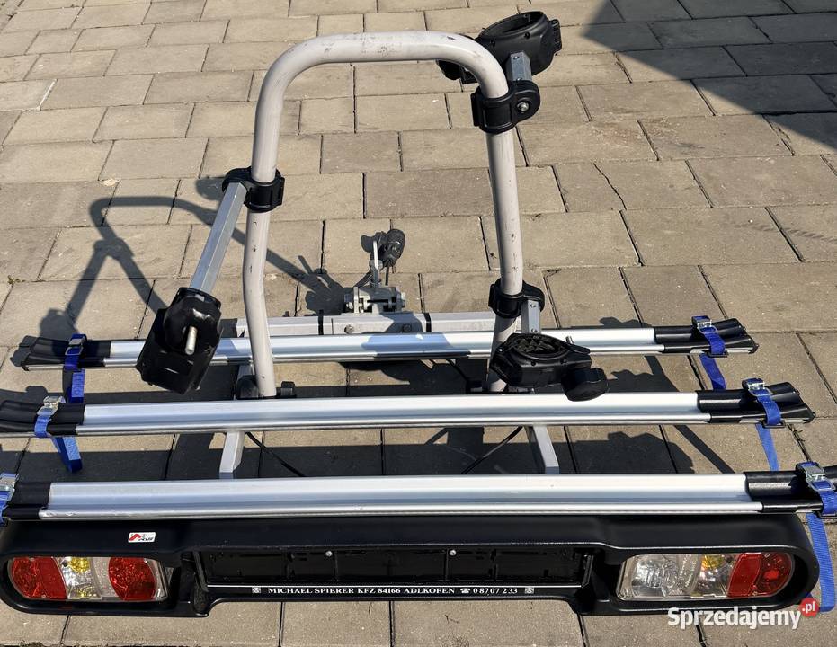 Bagażnik na 3 rower na hak świętokrzyskie Lipowe Pole Plebańskie