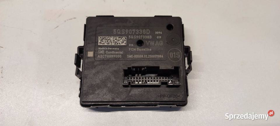 VW TAYRON MODUŁ STEROWNIK ŚWIATEŁ 5QS9077338D Czujniki i sterowniki świateł