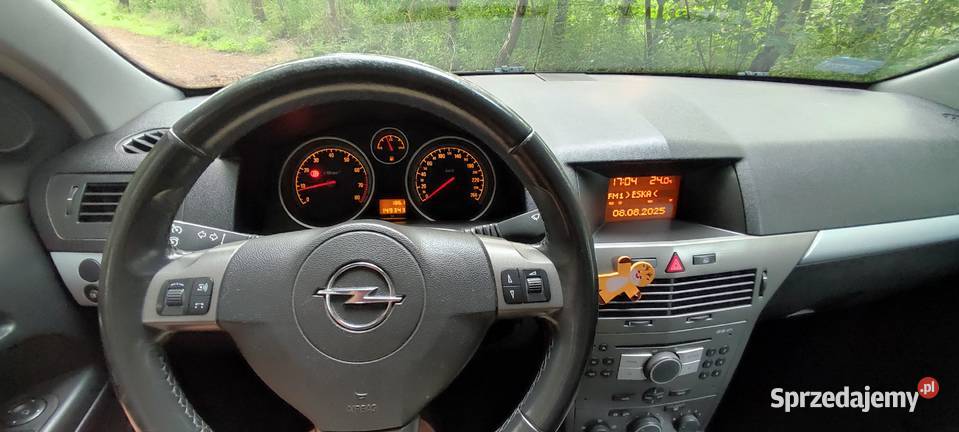Opel Astra H GTC 16 benzyna 105 2005r Klima Łódź sprzedam