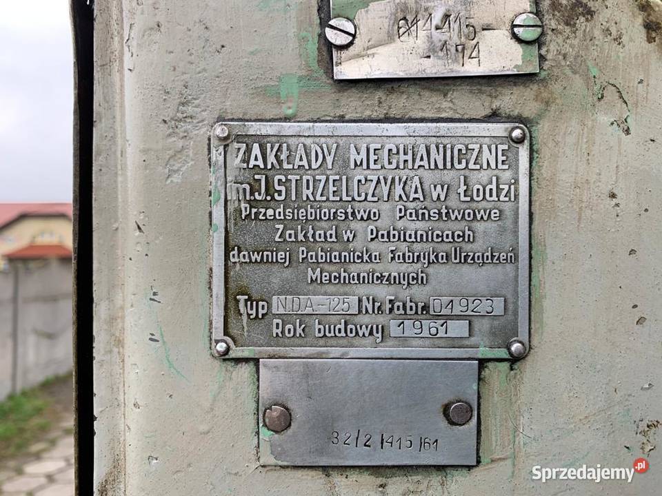 Ostrzałka Pabianice NDA125 Wejherowo