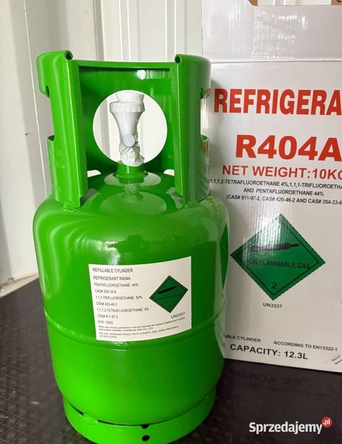 Czynniki chłodnicze r404a r507a r410a r407c Przemyśl sprzedam