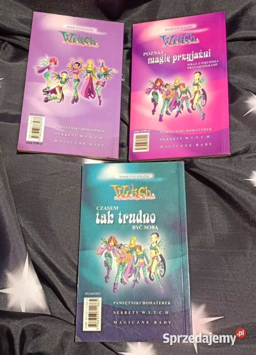 Czarodziejki Witch Magiczne książeczki Poznań sprzedam
