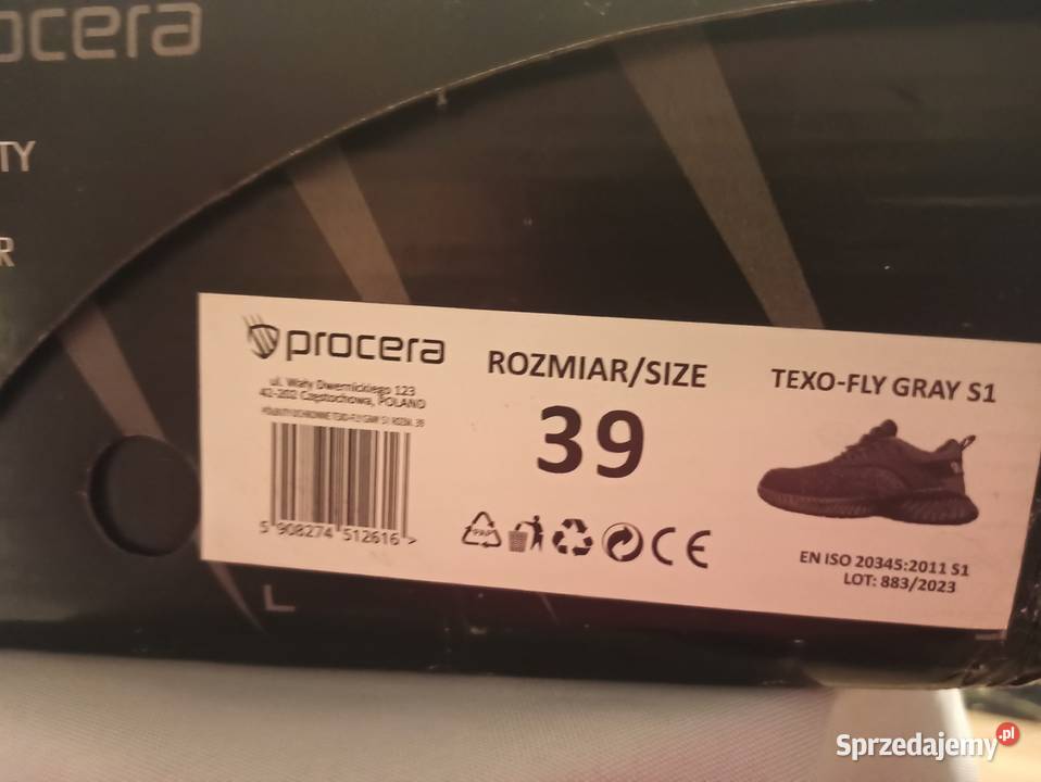 Buty robocze Procera tkanina mazowieckie Warszawa
