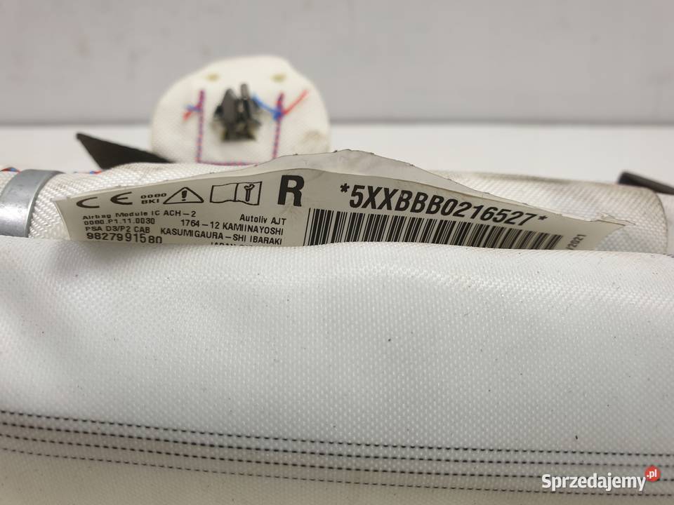 Opel Corsa F 5D PRAWA KURTYNA POWIETRZNA Rudka