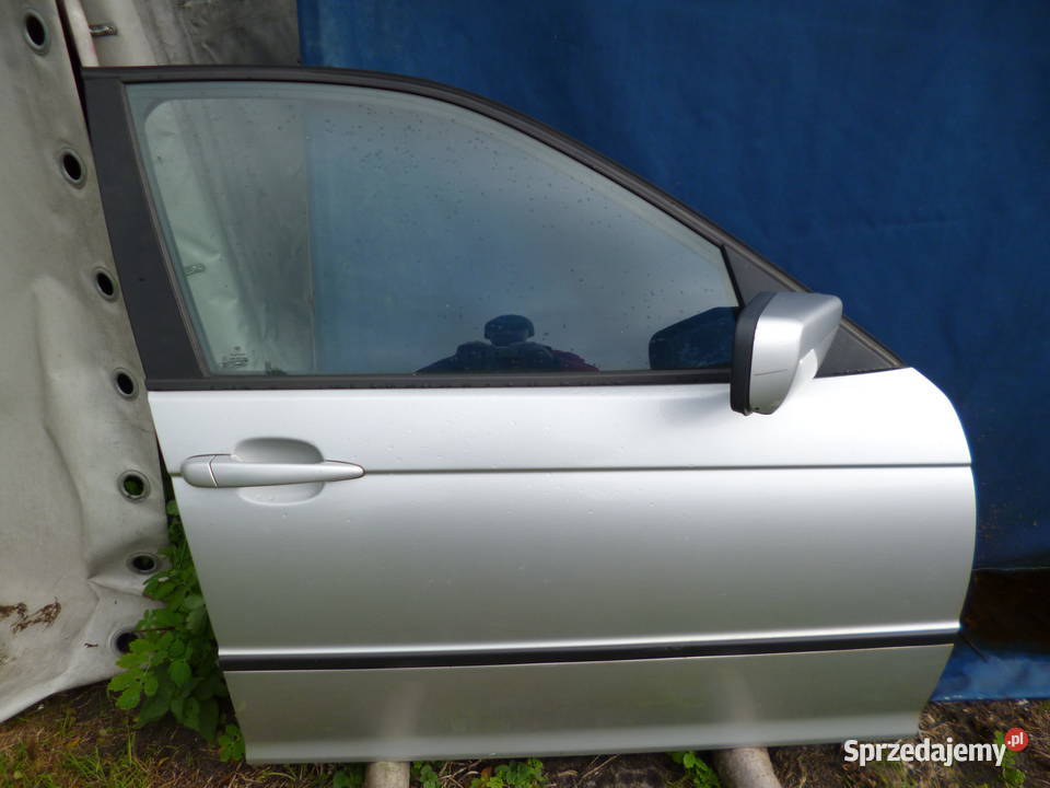 BMW E46 drzwi przód prawe sedan super stan manualna