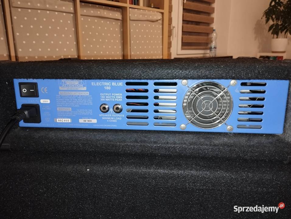 Wzmacniacz basowy Ashdown Electric Blue 180 W Libiąż