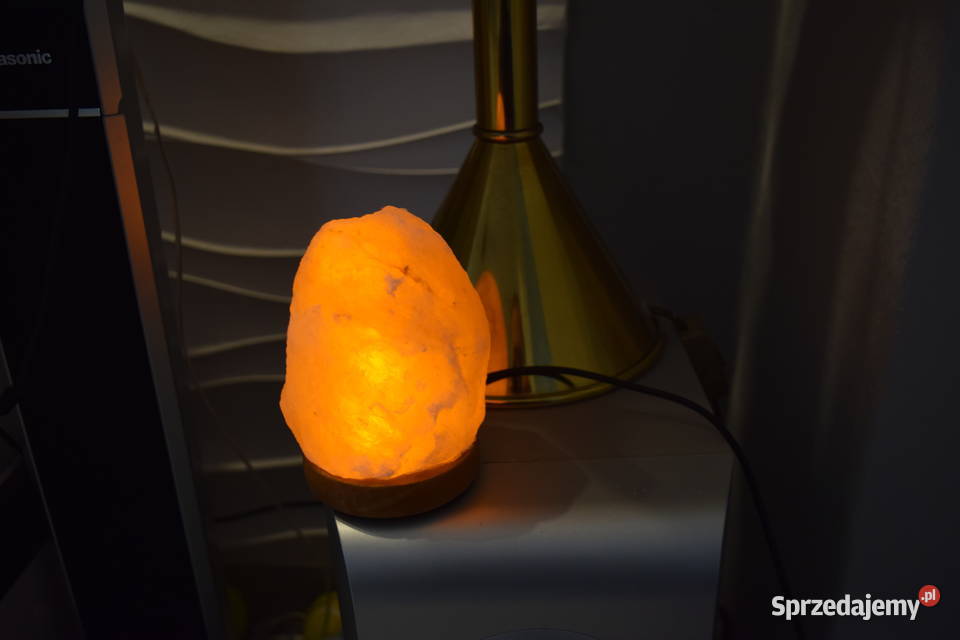 Lampka Nocna Solna z Solą Himalajską USB Okazja Olsztyn