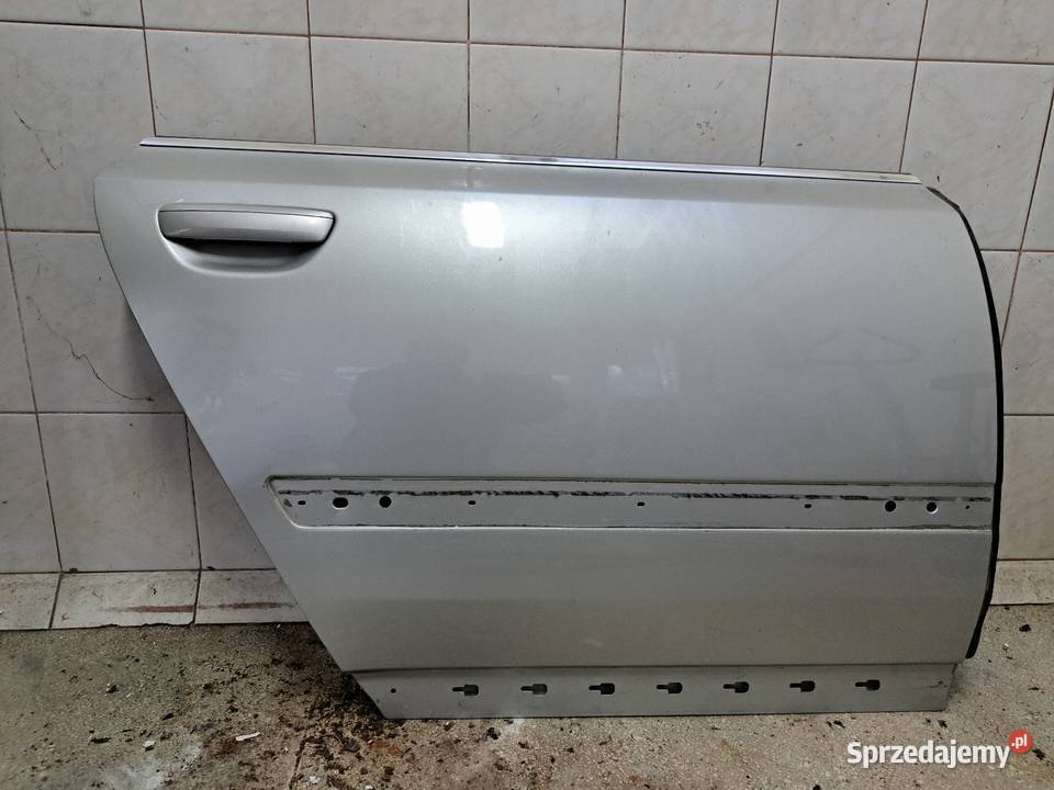 Audi A8 d3 drzwi tył prawe SREBNE Drzwi Oleśnica