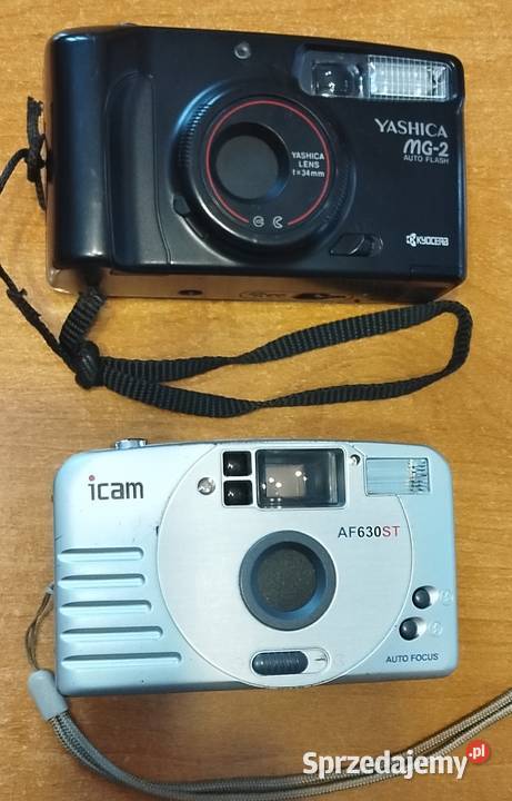 Dwa aparaty fotograficzne Skoczów