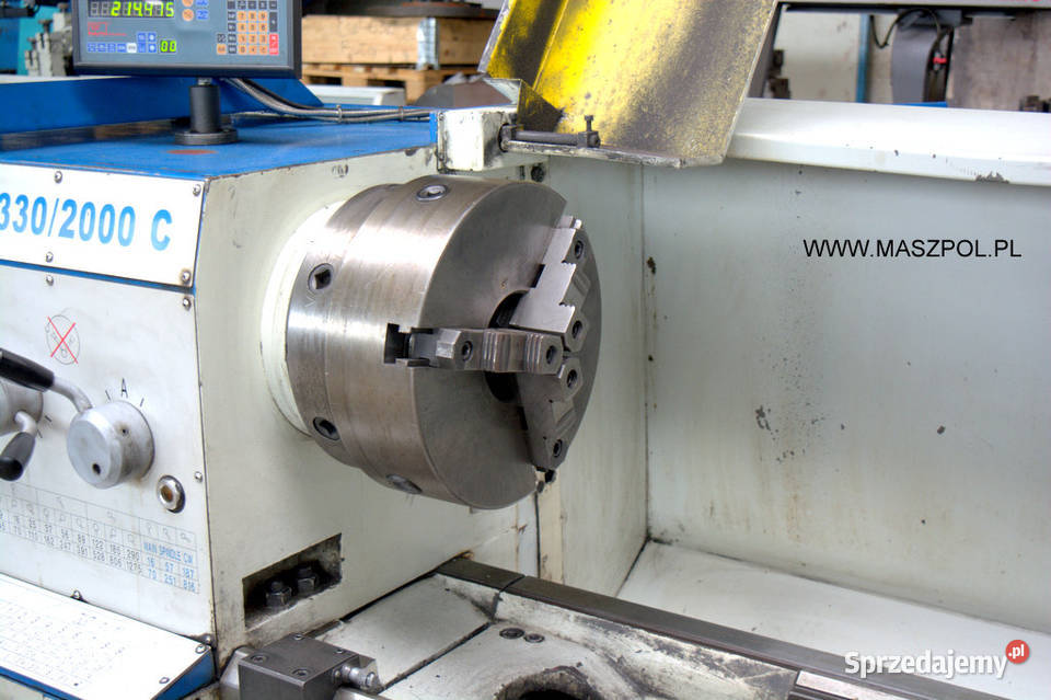 Tokarka uniwersalna Knuth Sinus 330 C x 2000 mm Produkcja