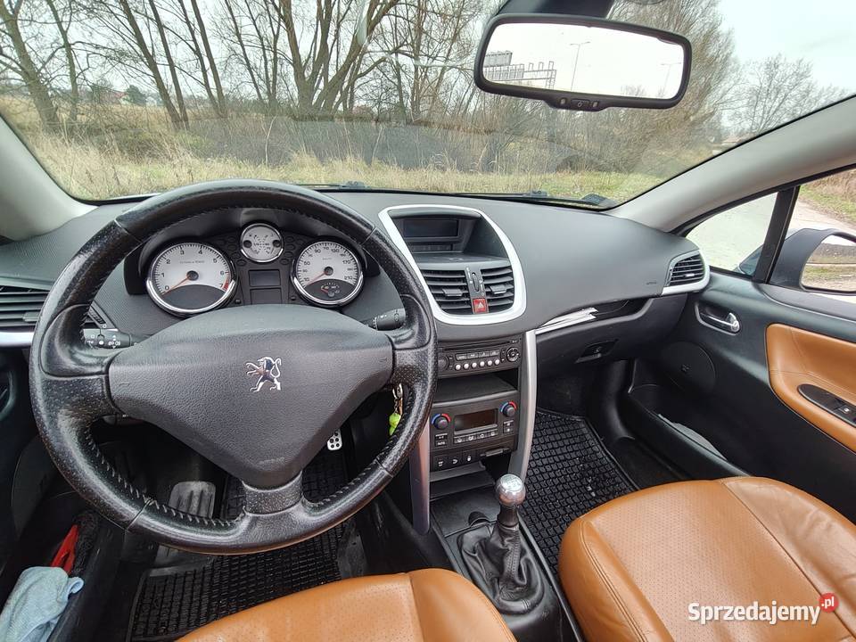 Peugeot 207 cc uszkodzony 207 CC Warszawa