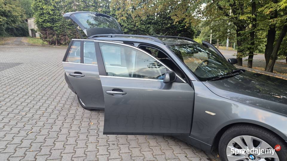 BMW E60 525D SUPER STAN FULL ORYGINALNY NISKI CD Gdów