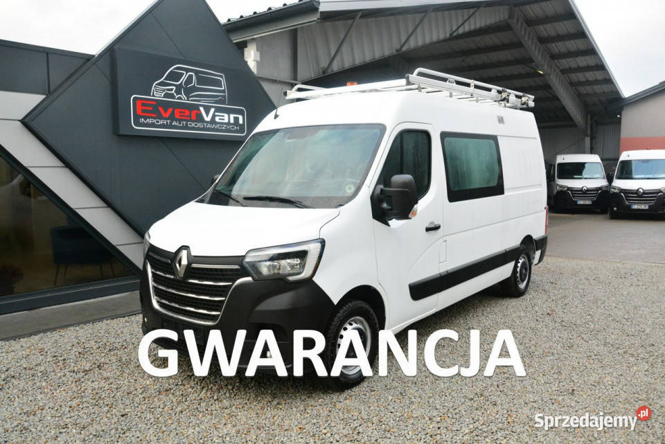 Renault Master średniak 7 osobowy brygadówka klimatyzacja mazowieckie Warszawa