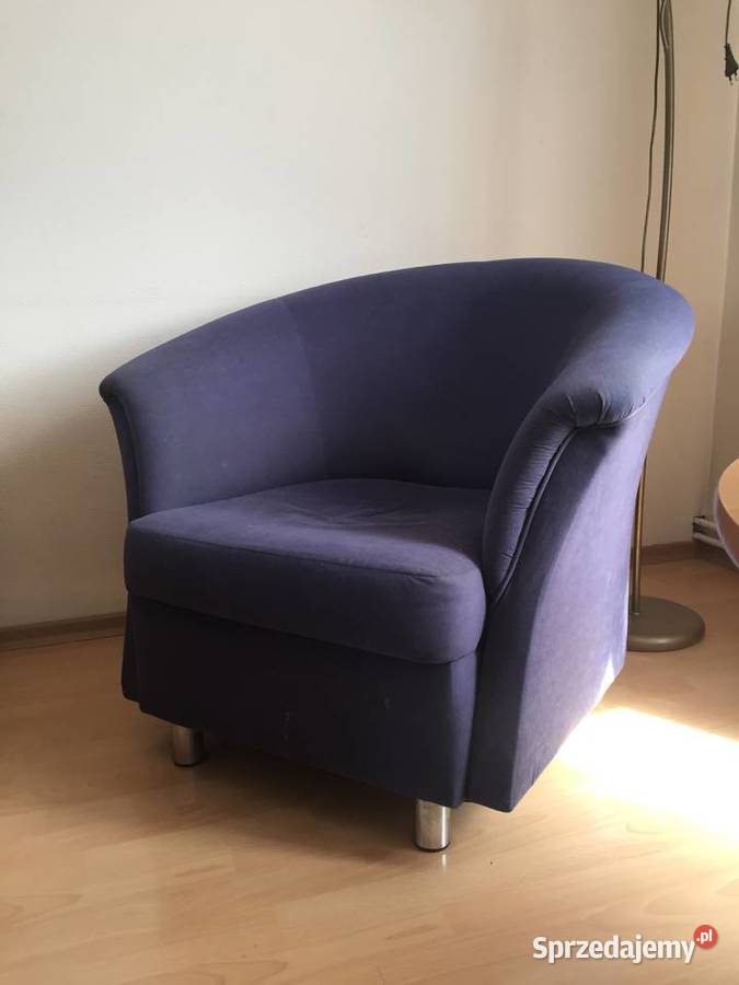 Wygodny z ciekawym kształtem fotel ZESTAW lubuskie Zielona Góra