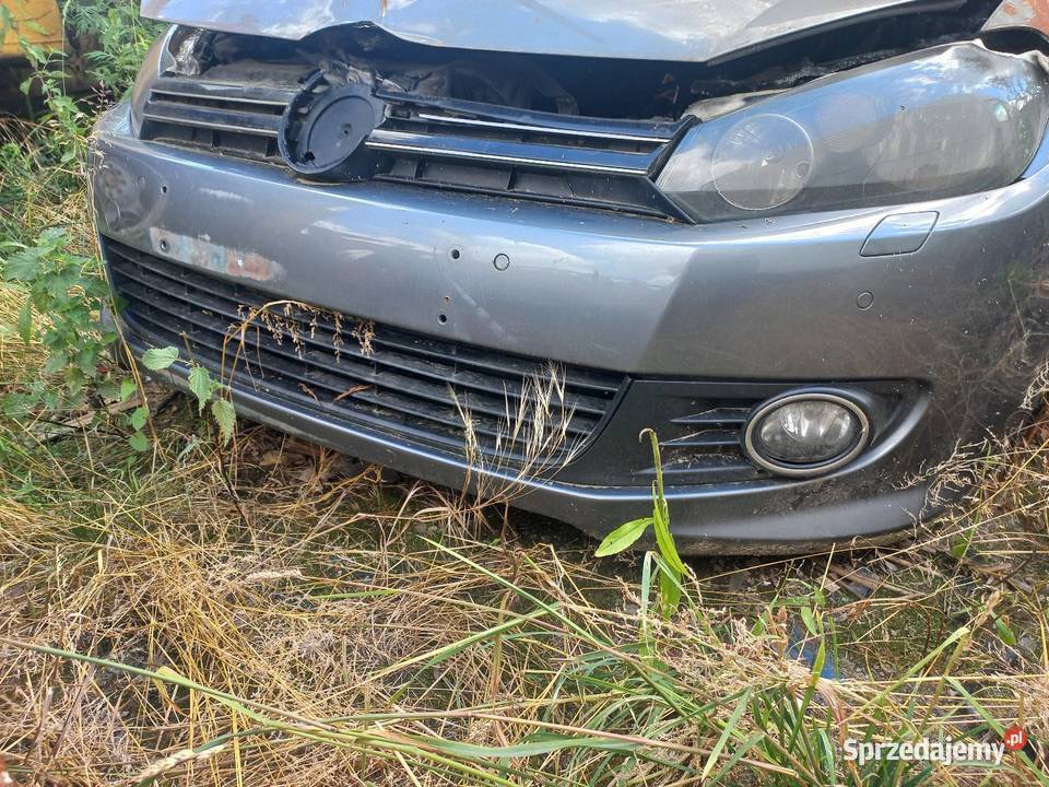 Volkswagen Golf 6 Zderzak belka pas lampy