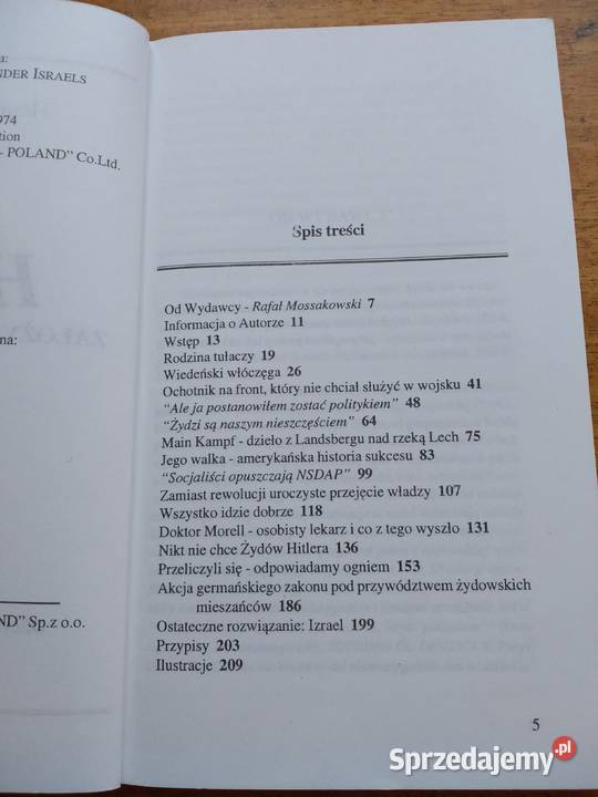 Hitler założycielem Izraela Hennecke Kardel Wrocław