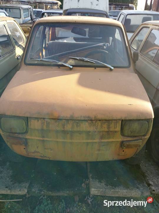 Fiat 126 p 1983 kompletny rej na zabutek