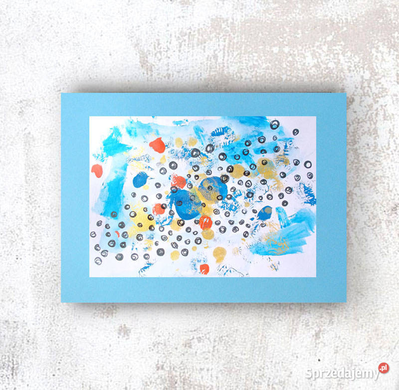 abstrakcyjny rysunek do pokoju abstrakcja do Łódź