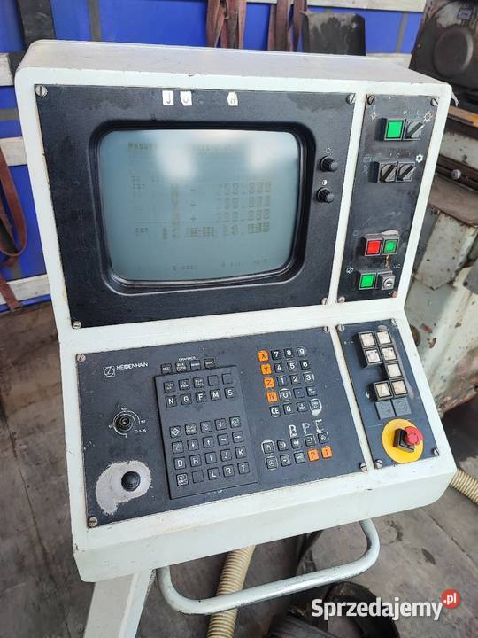 Frezarka CNC do metalu numeryczna heidenhein Produkcja Maków Podhalański