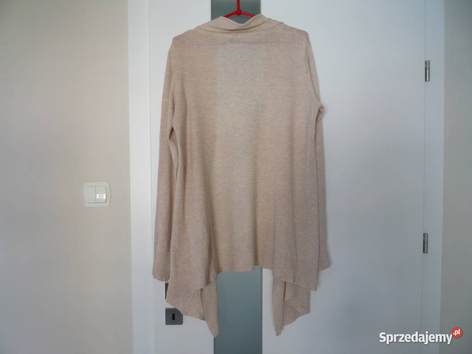 Reserved 40L 42XL Beżowy kardigan Sweter zachodniopomorskie Szczecin sprzedam