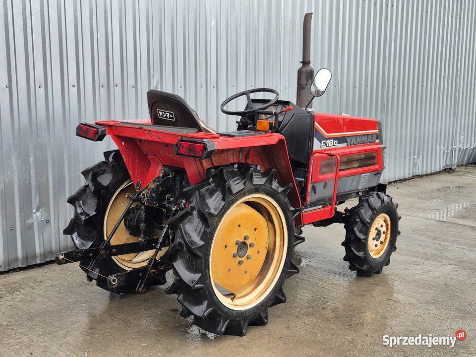 Traktorek traktor YANMAR F18D 18 44 Skrzynia biegów Manualna Małuszyn