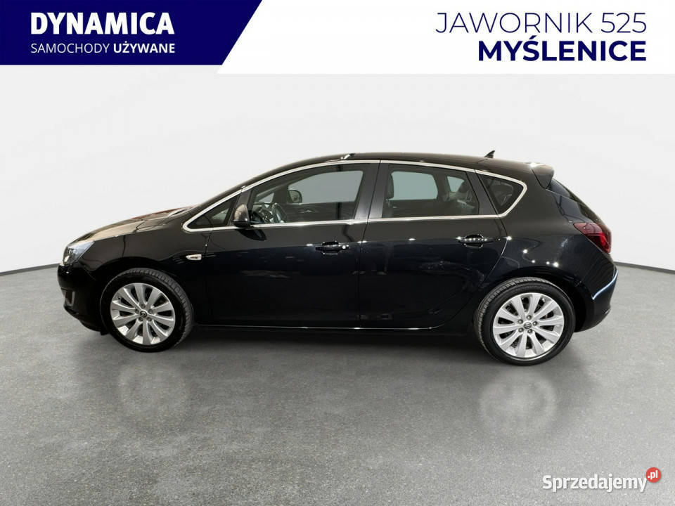 Opel Astra 14Turbo 140 automat 2015 r salon czarny Myślenice sprzedam