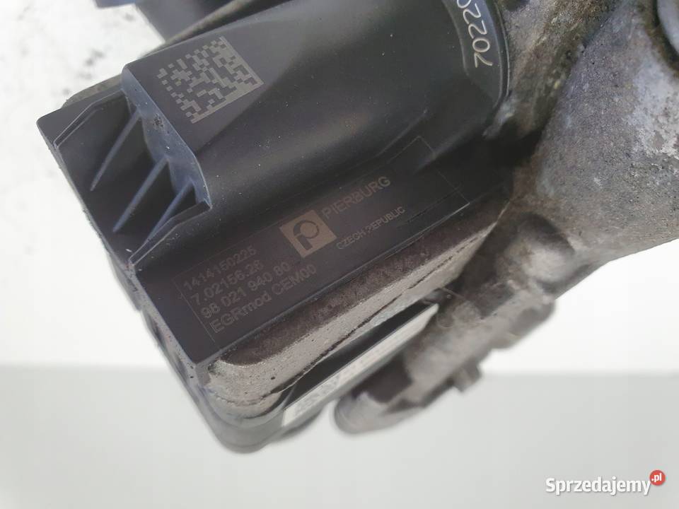 Peugeot Partner II 16 HDI ZAWÓR EGR chłodnica Rudka