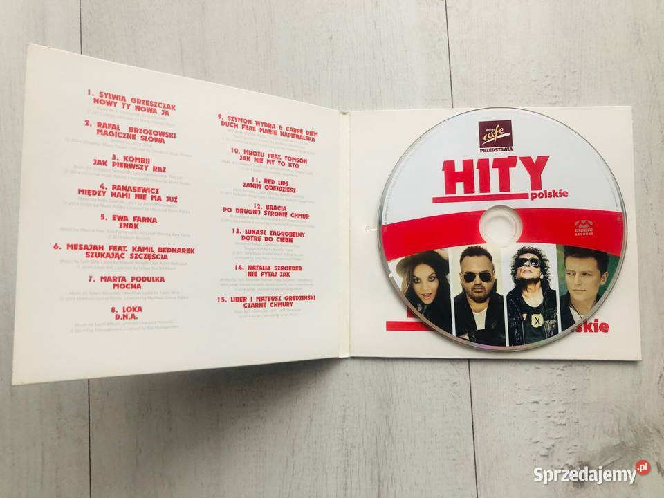 Płyta CD HITY Polskie Kombi Mrozu Wydra Bednarek Łódź