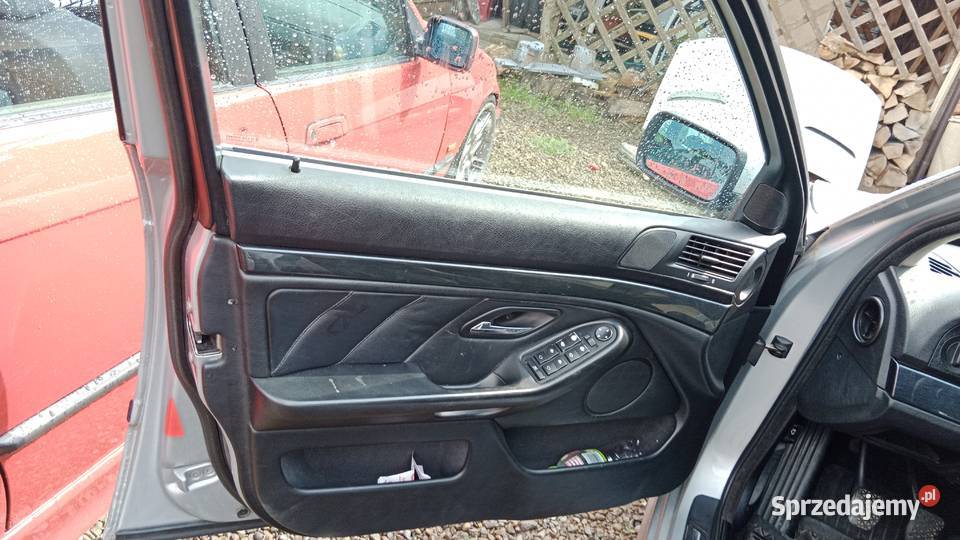 WNĘTRZE BMW E39 czarna skóra sportsitze