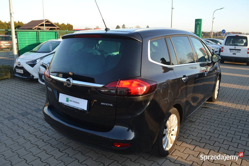 Opel Zafira 7Osobowy z NIemiec OPŁACONA czarny Zgorzelec sprzedam