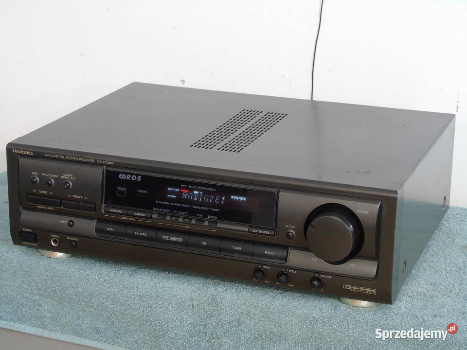 Wzmacniacz z radiem Technics SAEX 300 sprawny i Amplitunery podkarpackie