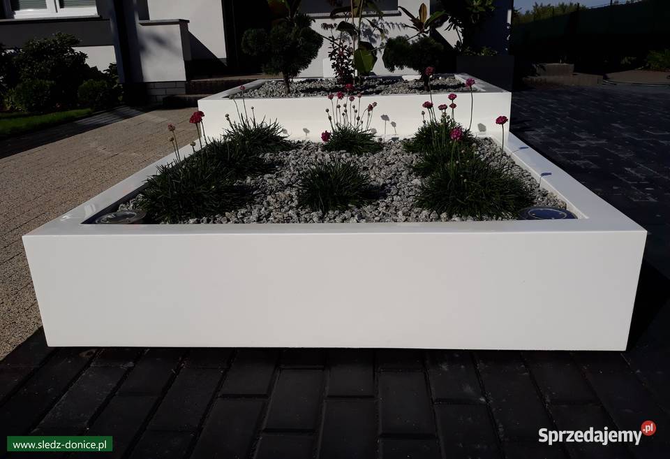 NIE betonowe donice LEKKIE na Wymiar ŚledźDONICE Gdańsk