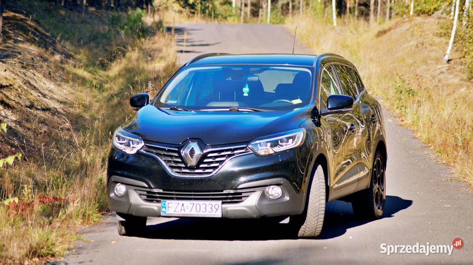 Renault Kadjar 16 TcE 163 nieuszkodzony Zielona Góra sprzedam