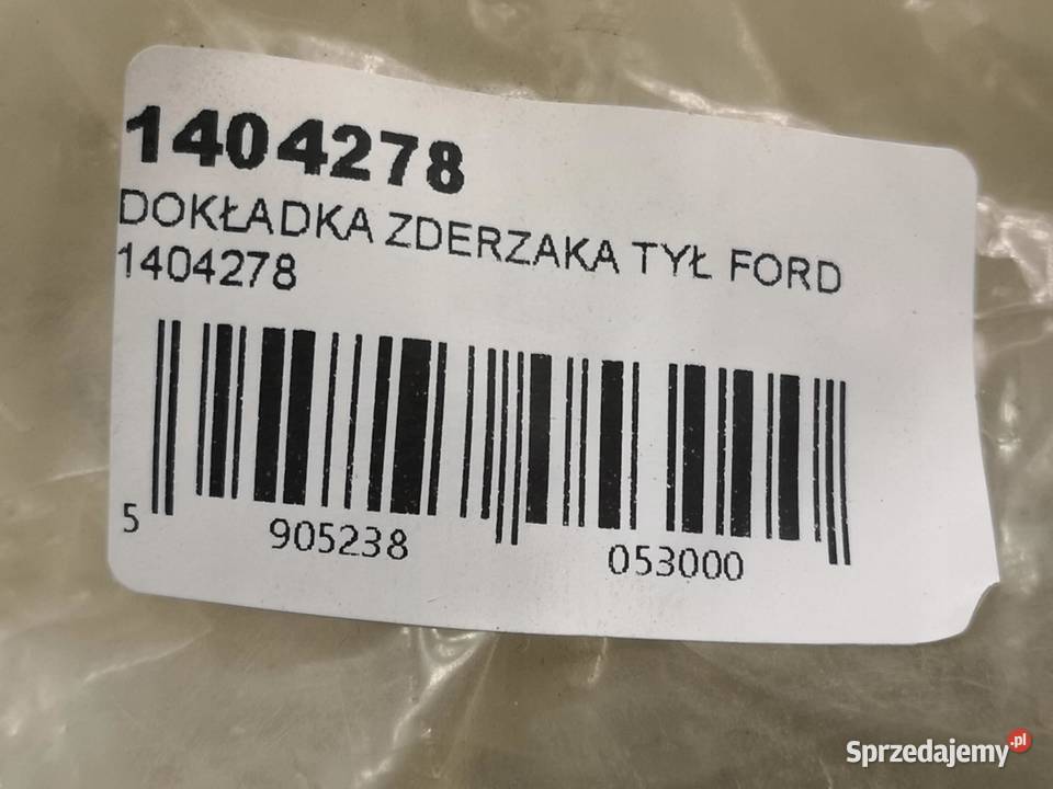 DOKŁADKA ZDERZAKA TYŁ OPEL MERIVA B 20102016 sprzedam
