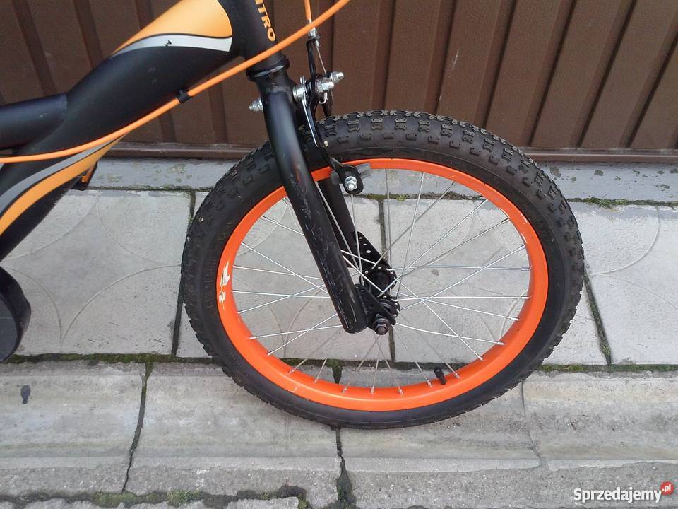 Rower rowerek BMX 18 dziecięcy chłopięcy Biała