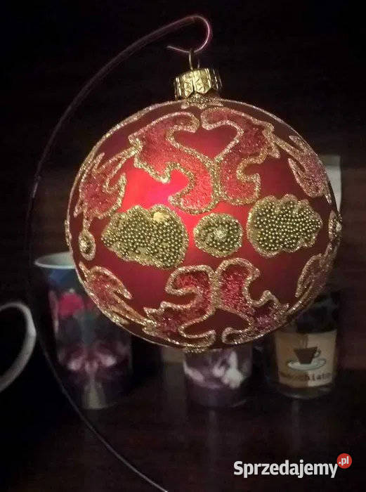 Medalion Bombka Choinkowa z obrazkiem Do sprzedam