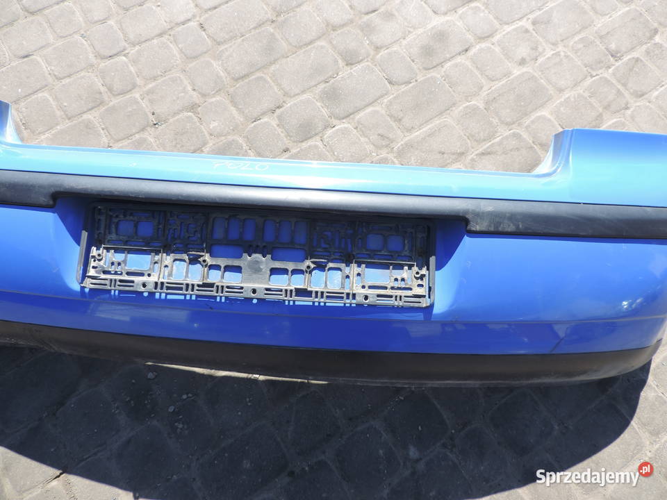 VOLKSWAGEN POLO IV 9N ZDERZAK TYŁ TYLNY Zderzaki Nowy Sącz