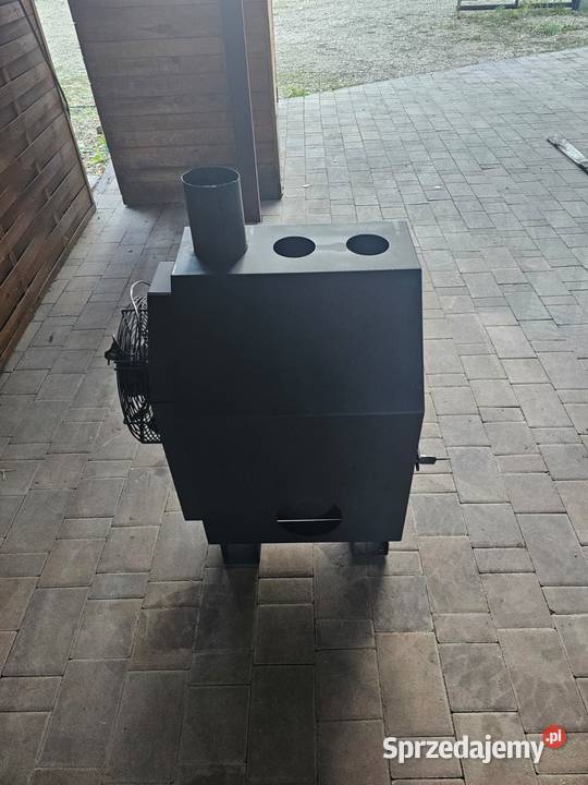 Turbo piec nadmuchowy 25 kW warsztat hala Radomsko