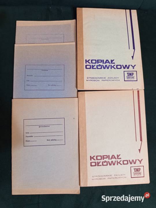 Zeszyty i Bruliony z PRL u NOWE czyste nie Pozostałe mazowieckie Warszawa