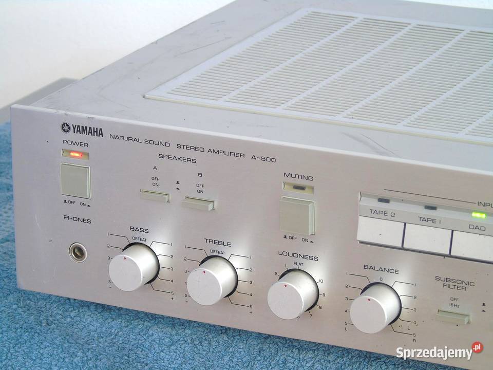 Japoński wzmacniacz Yamaha A500 mocny 380 wat Jasło