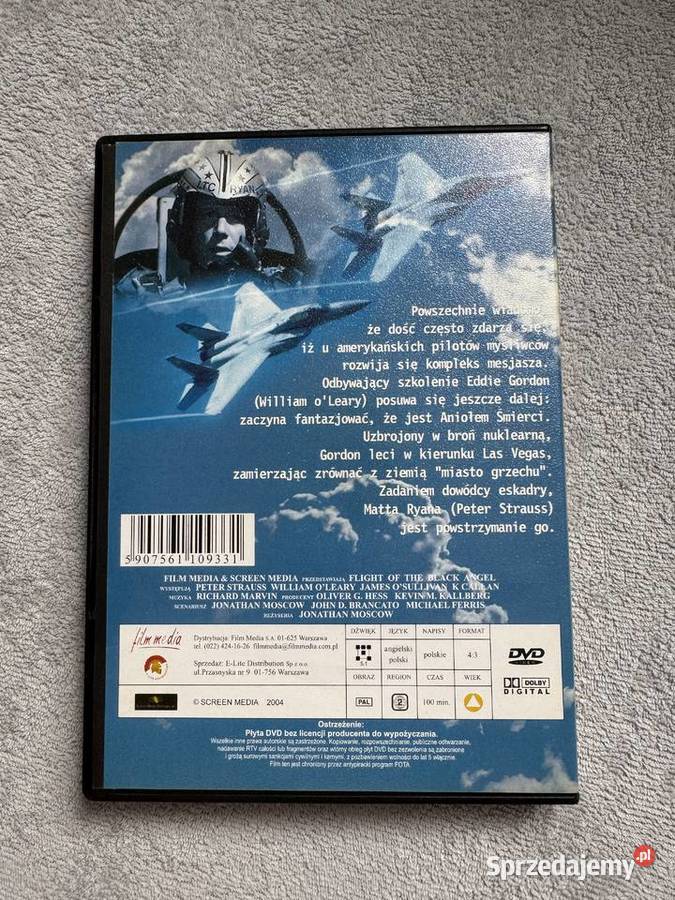 Płyta DVD Flight of the Black Angel mazowieckie