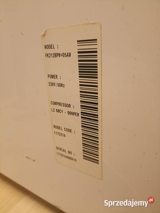 Lodówka Amica FK212FPW05AW Kraków