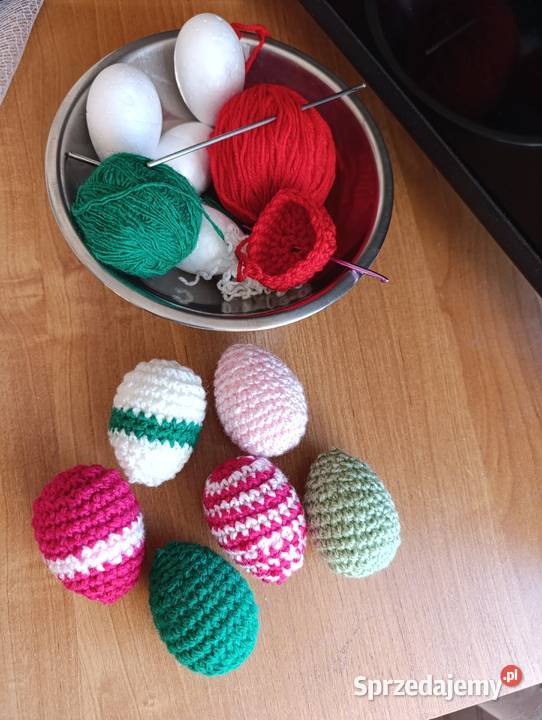 Jajka Wielkanocne dekoracja Świąteczna 6 ręcznie sprzedam