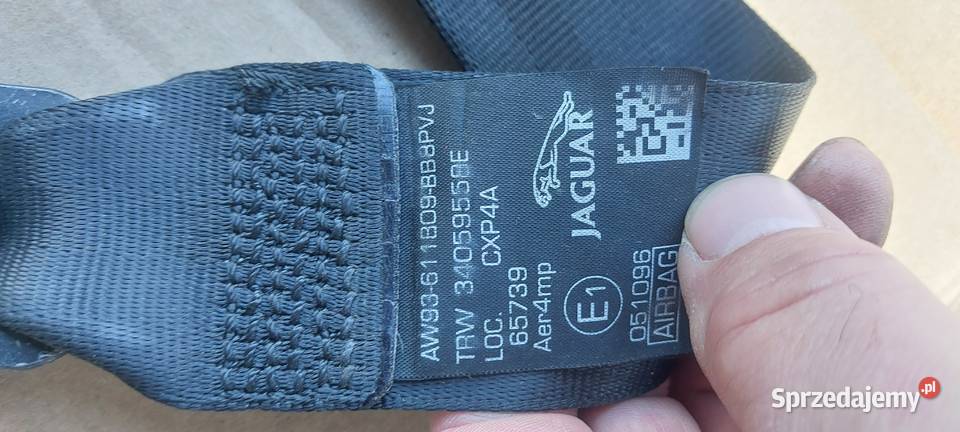 Pas bezpieczeństwa lewy przód JAGUAR XJ X351 Szczecin