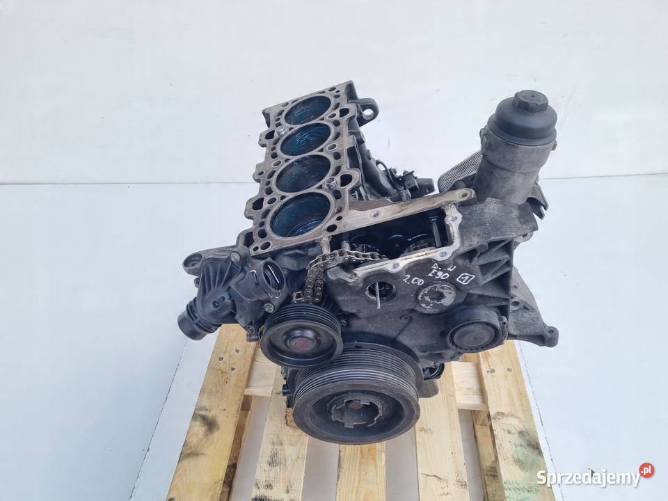 DÓŁ SILNIKA BLOK WAŁ TŁOKI MISKA BMW E90 E91 20 Janów sprzedam