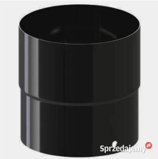 Krop złączka rury spustowej fi 90mm czarny metal Białystok
