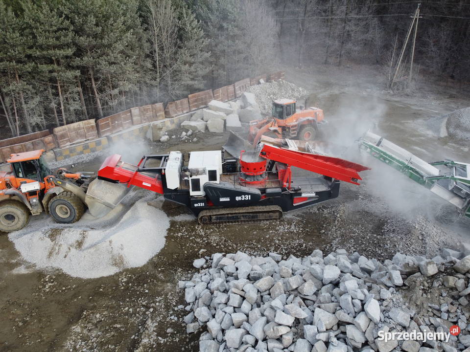 Kruszarka stożkowa Sandvik QH331 DARMOWE TESTY pełny VAT Trachy