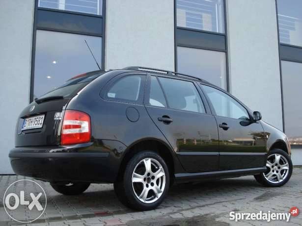 Czarna Skoda Fabia 14L Pełen Serwis Fabia Gdynia sprzedam
