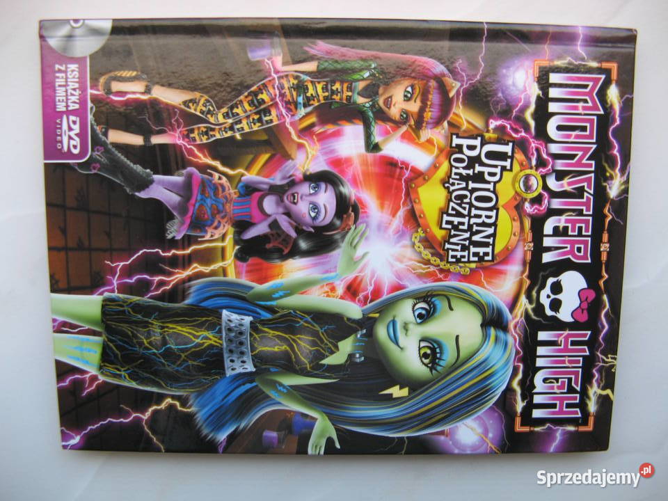 Monster High Upiorne połączenie książka z filmem Poznań